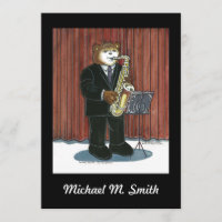 Recital Invitation - Saxophone