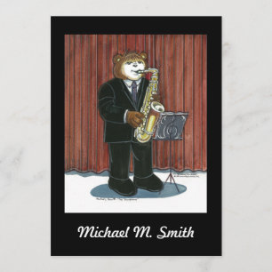 Recital Invitation - Saxophone