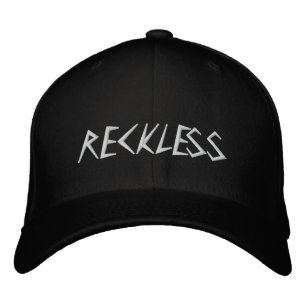 RECKLESS EMBROIDERED HAT