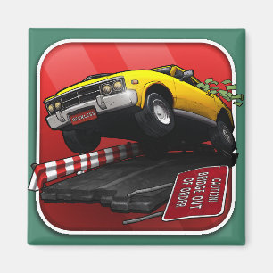 Reckless Getaway Magnet