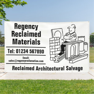 Reclaimed Materials Architectural Salvage Banner