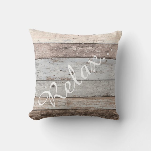 Reclaimed Wood - Relax Cushion (Front)