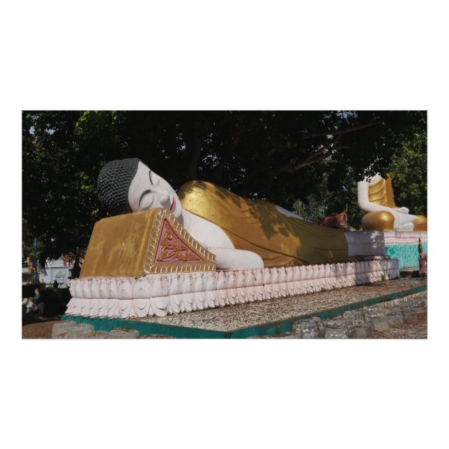 Reclining Buddah Photo Print (Front)