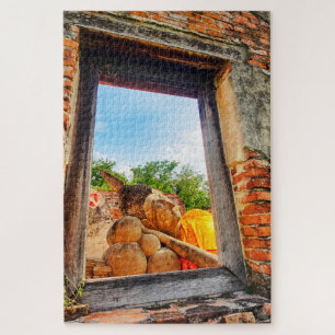 Reclining Buddha, Ayutthaya Jigsaw Puzzle
