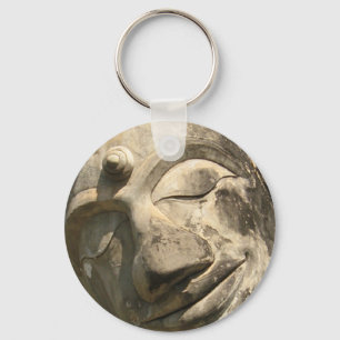 Reclining Buddha ... Nong Khai, Isan, Thailand Key Ring