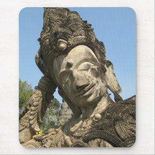 Reclining Buddha ... Nong Khai, Isan, Thailand Mouse Pad