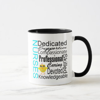 Recognise a Nurse:  Nurses Recognition Collage Mug