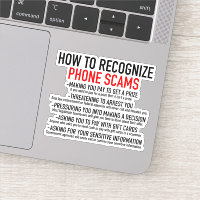 Recognise Phone Scams - Scam Prevention List