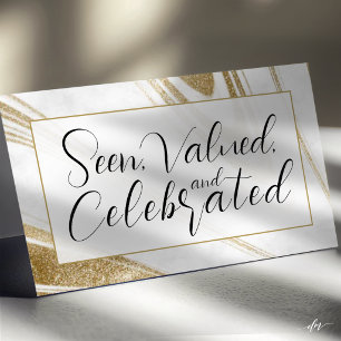 Recognition Event Gift Card   Editable QR Template