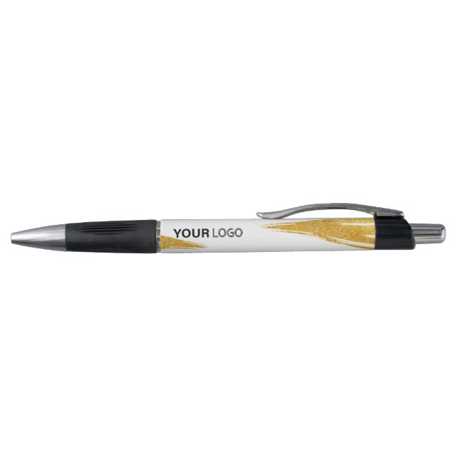 Recognition Event Pen | Bright Gold Accent (Top)