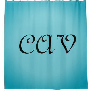 Recoleta Cornflower Blue Shower Curtain