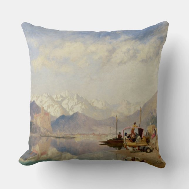 Recollections of the Lago Maggiore, Market Day at Cushion (Front)