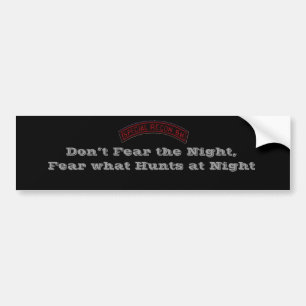 RECON BUMPER STICKER