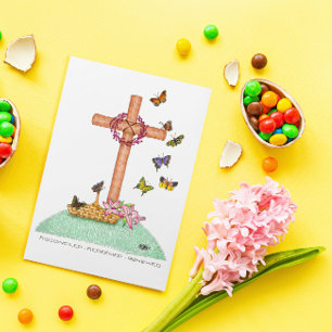 Reconciled, Redeemed, Renewed Easter Card