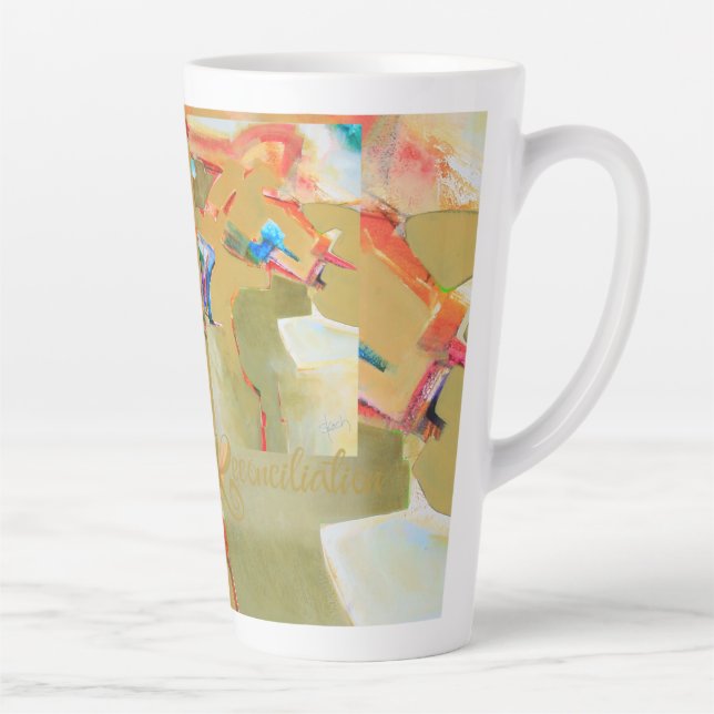 Reconciliation Latte Mug 17 oz. (Right)