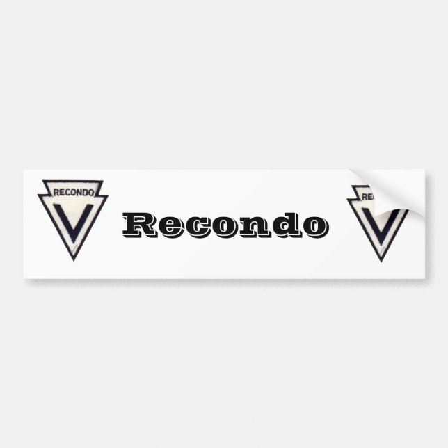 Recondo Bumper Sticker (Front)
