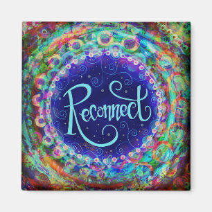 ‘Reconnect’ ONE WORD Inspirivity Magnet