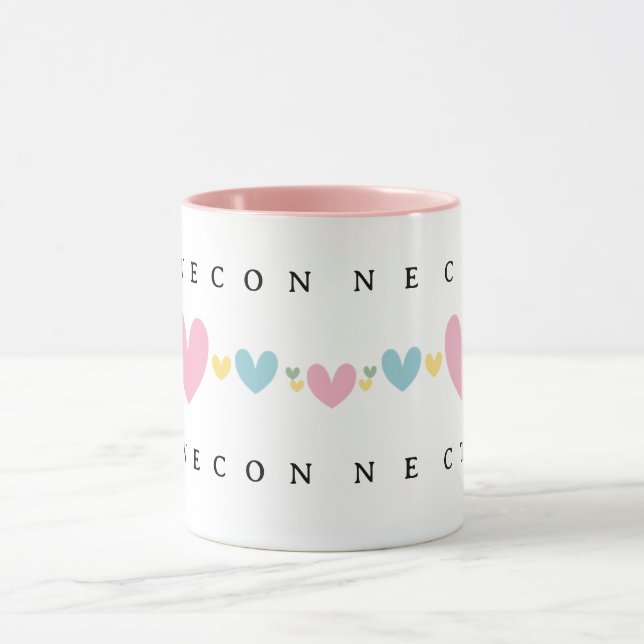 Reconnect Self Care Motivational Coffee Mug  Paste (Center)
