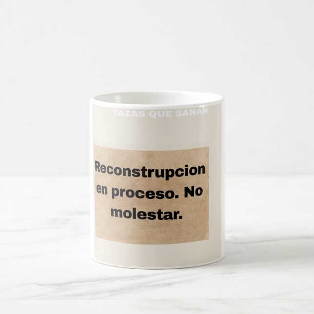 Reconstruction Cup In Progress Do Not Disturb (Center)