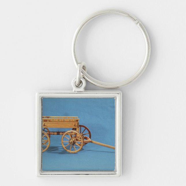 Reconstruction of a chariot found key ring (Front)