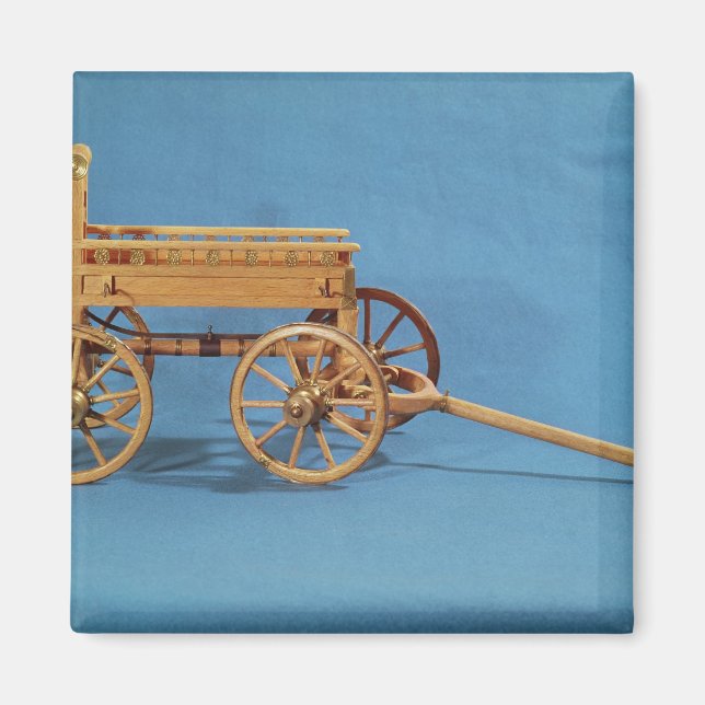 Reconstruction of a chariot found magnet (Front)