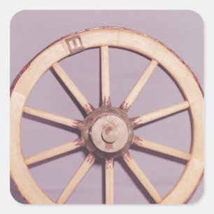 Reconstruction of a wheel square sticker