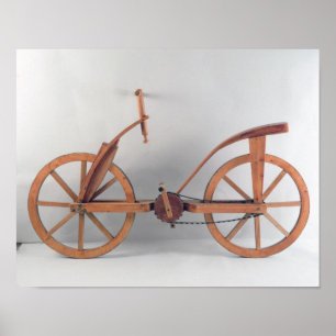 Reconstruction of da Vinci's design Poster