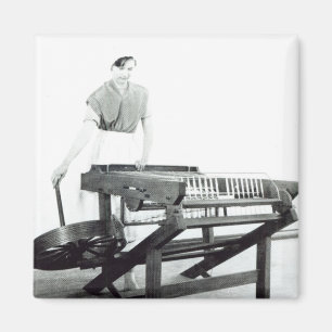 Reconstruction of Hargreaves's 'Spinning Jenny' Magnet