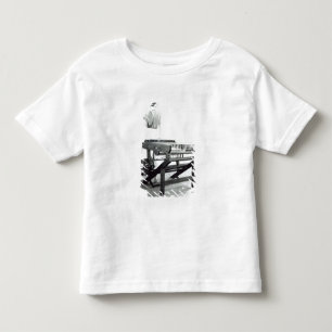 Reconstruction of Hargreaves's 'Spinning Jenny' Toddler T-Shirt
