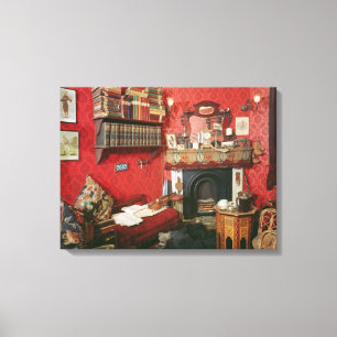 Reconstruction of Sherlock Holmes's Room Canvas Print
