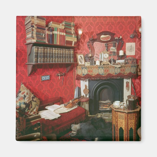 Reconstruction of Sherlock Holmes's Room Magnet (Front)