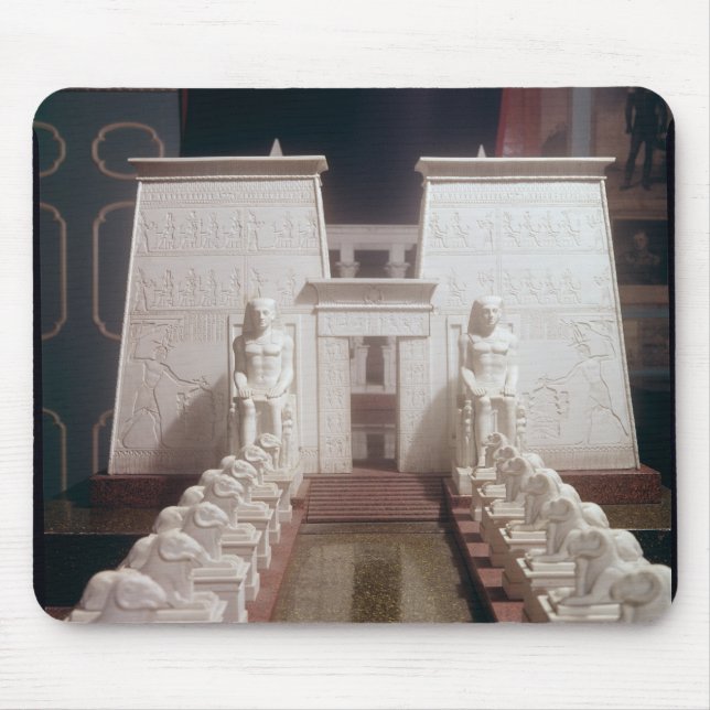 Reconstruction of the Great Temple of Amon, Mouse Pad (Front)