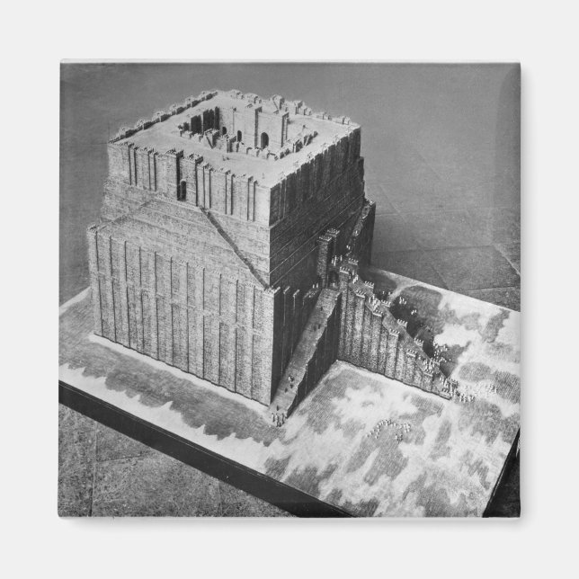Reconstruction of the Tower of Babel Magnet (Front)