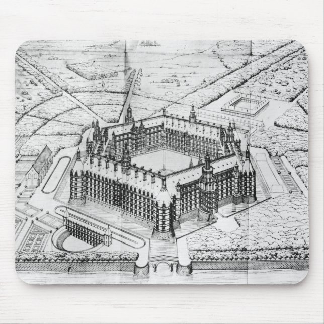 Reconstruction of Theleme Abbey Mouse Pad (Front)
