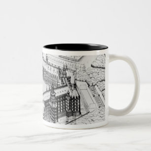 Reconstruction of Theleme Abbey Two-Tone Coffee Mug