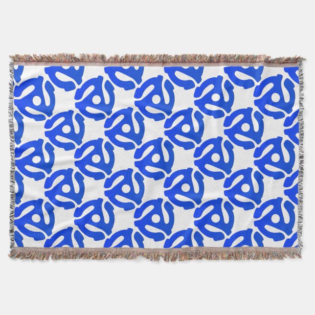Record Adapter Throw Blanket (Front)