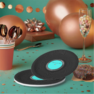 Record Album Paper Plate