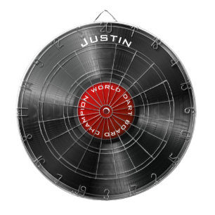 Record Album World DartBoard Champion Personalised