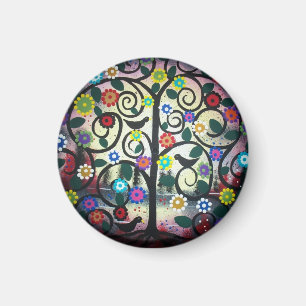 Record Art By Lori Everett Magnet