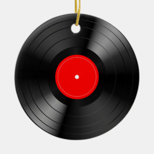 Record_LP Ceramic Ornament