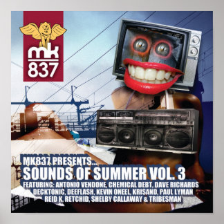Record Sleeve Proof: Sounds of Summer 3 Poster