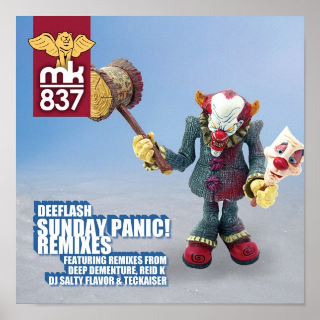 Record Sleeve Proof: Sunday Panic! Remixes Poster (Front)