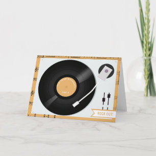 record turntable card