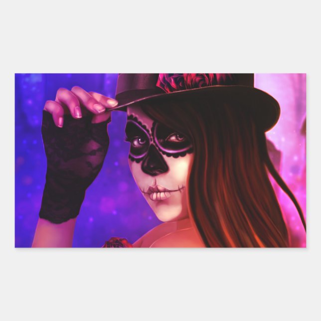 Recordando los Muertos Stickers (Front)