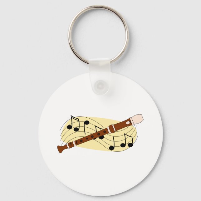Recorder/Instrument Key Ring (Front)
