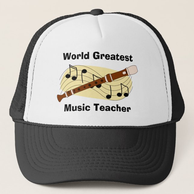 Recorder/Instrument Trucker Hat (Front)