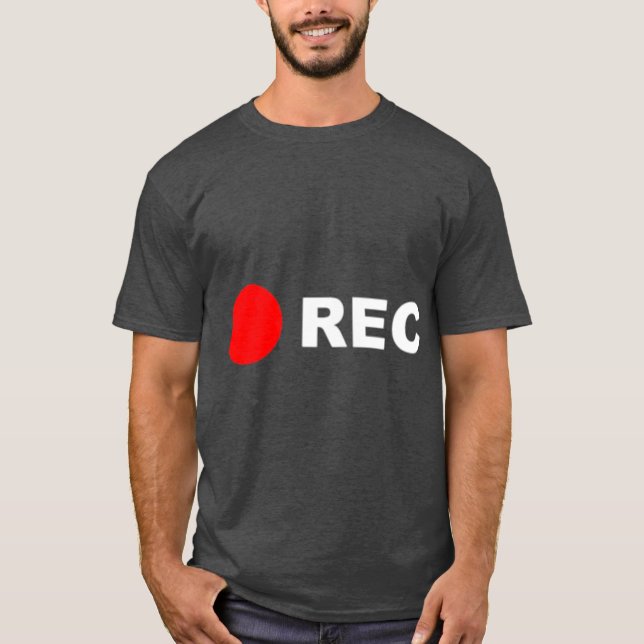 Recording Button friends T-Shirt (Front)