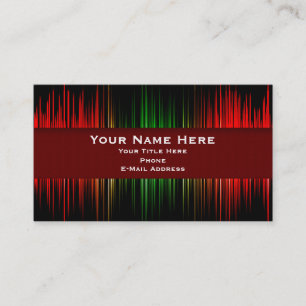Recording- Music Business Card