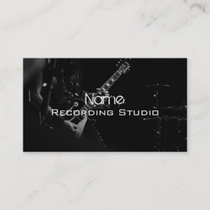 Recording Studio Business Card