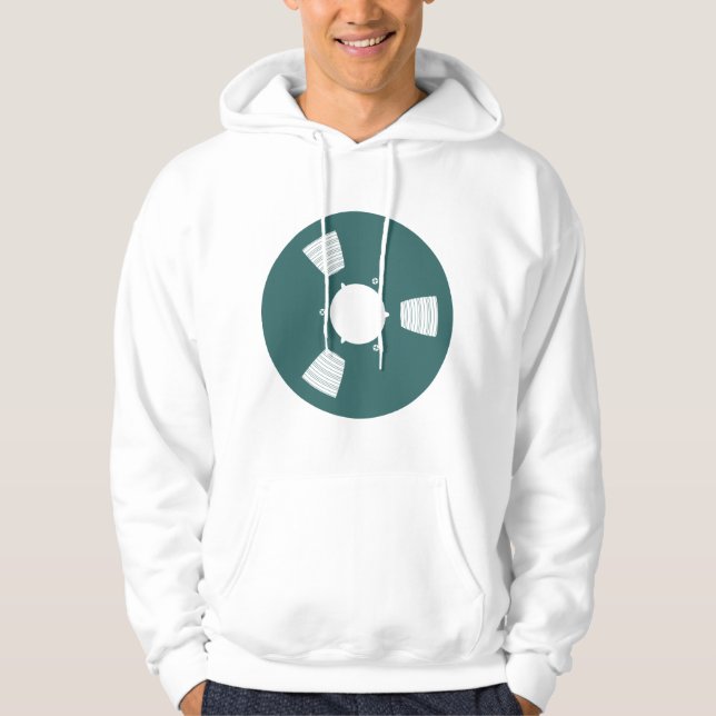 Recording Tape Spool Hoodie (Front)